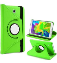 Samsung Galaxy Tab 4 7.0 T230 T231 T235 Kılıf 360 Dönebilen Standlı Case (Yeşil)