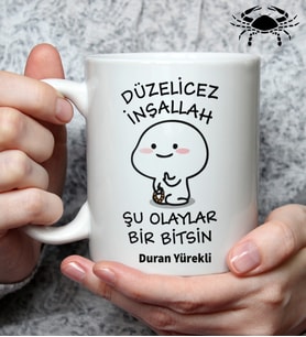 Kişiye Özel Burç Tasarımlı Esprili Kupa (Model 12)
