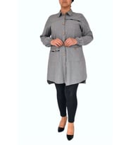 Kadın Kışlık Cepli Tunik BGL-ST02343 (Gri)