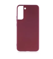 Galaxy S22 Plus Kılıf Zore Premier Silikon Kılıf (Mürdüm)