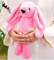 Özgüner Uyku Arkadaşım Tavşan 65  Peluş Tavşan (Pembe)