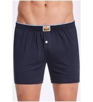 İlke Erkek Penye Boxer 011 - 3 Adet (Lacivert)