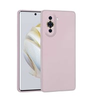 Vendas Huawei Nova 10 Uyumlu Premier Soft Serisi Rubber Yumuşak Silikon Kılıf (Rose)
