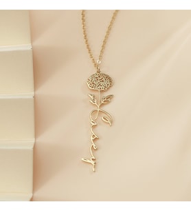 Kişiye Özel İmza  Kolye (Gold)