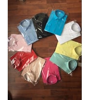 KETEN ÇOCUK UZUNKOL GÖMLEK (Fuşya)
