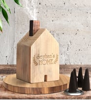 BK Home Kendin Tasarla Ev Tasarımlı Doğal Ahşap Tütsülük (Model 3)