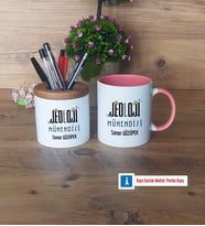 Jeoloji Mühendisi Kalemlik, Kupa Bardak T Kişiye Özel Hediye (Model 9)