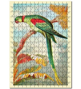 Cakapuzzle Alexandrine Halka Muhabbet Kuşu Puzzle Yapboz MDF (Ahşap) (1000 Parça)