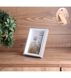 AHŞAP RESİM ÇERÇEVESİ 10x15 cm (Gri)