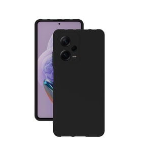 Xiaomi Redmi Note 12 Pro 5G Kılıf Kamera Korumalı Silikon Rubber Arka Kapak (Siyah)