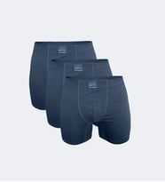 Malabadi 3' Lü Paket Erkek Uzun Paçalı Boxer 073 3M073 (Füme)