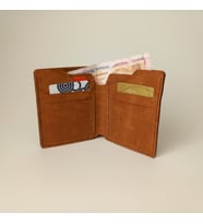 A Leather Hakiki Deri Erkek Cüzdan (Taba)