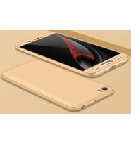 Xiaomi Mi 5 Kılıf Zore Ays Full Koruma Kılıf (Gold)