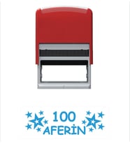 100 Aferin Öğretmen Kaşesi (Mavi)