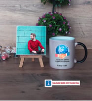 Uluslararası İlişkiler Uzmanı Fotoğraflı Dekoratif Taş, Kupa Bardak Beyaz Hediye (Model 9)