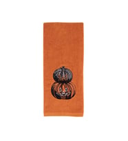 %100 Pamuk İkili 40x66 cm Halloween Desenli El & Yüz Havlu Seti Baveno (04)