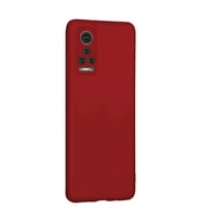 General Mobile GM 22 Pro Kılıf Kamera Korumalı Silikon Rubber Arka Kapak (Kırmızı)