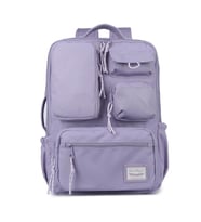 Smart Bags Sırt Çantası Okul Boyu Laptop Gözlü 3210 (Eflatun)