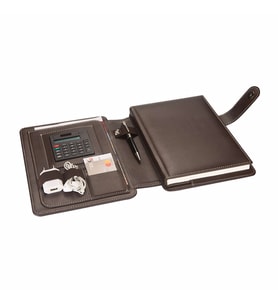 2K Suni Deri Telefon Kılıfı Kapaklı Organizer TARİHSİZ ÇİZGİLİ DEFTERLİ -  İç Defter Ölçüsü 17*24 cm. Ürün Ölçüsü 20X26 cm. (KAHVE)