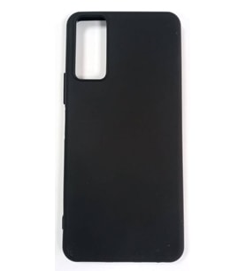 VİVO Y20 RUBBER CASE KAMERA KORUMALI YUMUŞAK SLİKON KILIF (Siyah)