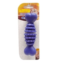 Kardelen Plastik Halter Dikenli Dev Kemik 18 CM (Mavi)