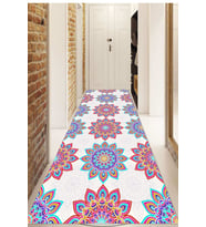 Dijital Baskılı Kaymaz Taban Yıkanabilir Modern Yolluk Ve Koridor Halısı NDU-HS-368 (Bej)
