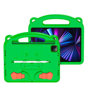 Dux Ducis Panda iPad Pro 11 (2018-2020-2021) iPad Air 4-5 Kılıf Çocuk Shockproof (Yeşil)