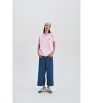Blues Eyes Kadın Baskı Taş T-Shirt (Pembe)
