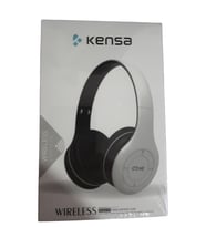 KENSA KULAK ÜSTÜ BLUETOOTH KULAKLIK (Beyaz)