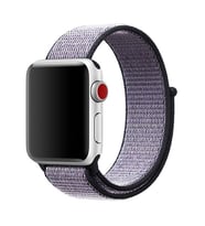 Ally Apple Watch 7-8 45mm 6-5-4 44mm Kayış Kordon Spor Loop 3-2-1 42mm (Siyah-Gri)