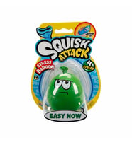 Squish Attack Stres Balonu Eğlenceli Esnek Hamurumsu Stres Balonu Orijinal Ürün (Yeşil)