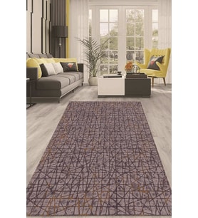 Dijital Kaymaz Taban Yıkanabilir Modern Renkli Salon Halısı Mutfak Halısı Yolluk ND-HT-445 (Çok Renkli)