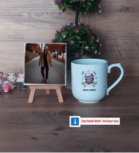Öğretmenler Günü Hediyesi Fotoğraflı Dekoratif Taş, Kupa Bardak Beyaz Hediye (Model 5)