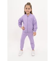 Toontoy Kız Çocuk Eşofman Takım (Lila)