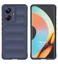 Microsonic Realme 10 Pro Plus 5G Kılıf Oslo Prime Yeşil (Lacivert)