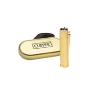 Clıpper Marka Metal Gazlı Çakmak (Gold)