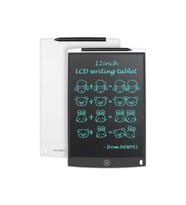 Vothoon 12 İnc Writing Lcd Grafik Dijital Kalemli Çizim Tableti Yazı Tahta Not Yazma Eğitim Tableti (Beyaz)