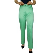 Kadın Kumaş Pantolon Düşük Bel BGL-ST01562 (Yeşil)
