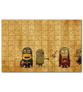 Cakapuzzle Kölelerinin, Aşağılık Beni Yenilmez Görseli Puzzle Yapboz MDF (Ahşap) (255 Parça)