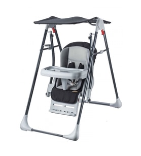 Babycare Rocket Elite Salıncak Gri (Siyah)