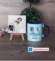 Yazılım Geliştirme Uzmanı Fotoğraflı Dekoratif Taş, Kupa Bardak Beyaz Hediye (Model 3)