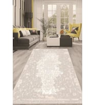 Dijital Kaymaz Taban Yıkanabilir Modern Renkli Salon Halısı Mutfak Halısı Yolluk ND-HT-94 (Gri)