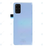 BYR Samsung Galaxy S20 Plus Uyumlu Pil Kapağı LENS HARİÇ SM-G985F SM-G986B (Açık Mavi)