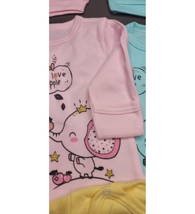 Rakun Baby Bebek Zıbın Seti (Mavi)