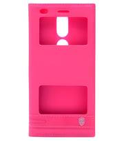 Casper Via A2 Kılıf Elite Kapaklı Kılıf (Pembe)