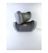 CHEVROLET OTO İKİLİ BOYUN YASTIĞI (Gri)