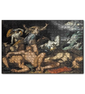 Cakapuzzle Niobe'nin Çocuklarının Ölümüyle Cezalandırılışı  Puzzle Yapboz MDF (Ahşap) (255 Parça)