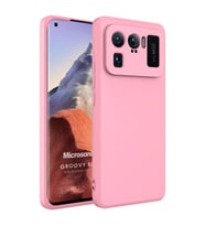 Microsonic Xiaomi Mi 11 Ultra Kılıf Groovy Soft Yeşil (Pembe)