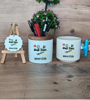 Mali İşler Müdürü Hediye Sepeti Kupa Bardak T Kulplu, Kalemlik ve Anahtarlık Mali İşler Müdürüne Hediye (Model 3)