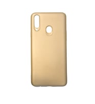 Samsung Galaxy A20S Premium Silikon Kılıf (Gold)